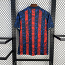 CAMISA DO BARCELONA 25/26 AZUL E VERMELHO EDIÇÃO ESPECIAL