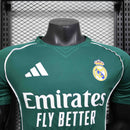 CAMISA VERSÃO PLAYER DO REAL MADRID 25/26 VERDE