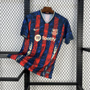 CAMISA DO BARCELONA 25/26 AZUL E VERMELHO EDIÇÃO ESPECIAL
