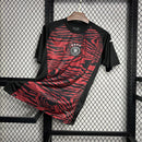 CAMISA DA SELEÇÃO DA ALEMANHA 25/26 PRETO E VERMELHO