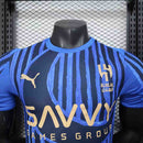 CAMISA VERSÃO PLAYER DO AL HILAL 25/26 AZUL