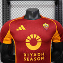 CAMISA VERSÃO PLAYER DO ROMA 25/26 VERMELHO