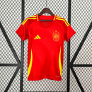 CAMISA FEMININA DA ESPANHA 25/26 VERMELHO