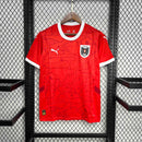 CAMISA DA SELEÇÃO DA AUSTRIA 25/26 VERMELHO