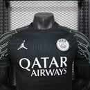 CAMISA VERSÃO PLAYER DO PSG 25/26 PRETO