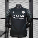 CAMISA VERSÃO PLAYER DO PSG 25/26 PRETO