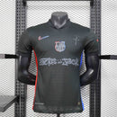 CAMISA VERSÃO PLAYER DO BARCELONA 25/26 PRETO