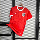 CAMISA DA SELEÇÃO DA AUSTRIA 25/26 VERMELHO